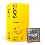 Skore Banana Flavoured Condoms, Pack of 10 - Available at AfnoBazar Nepal