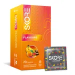 Skore Assorted Flavours Condoms, Pack of 20 - Available at AfnoBazar Nepal