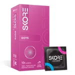 Skore Dots Condoms, Pack of 10 - Available at AfnoBazar Nepal