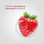 Skore Nothing Strawberry Condoms, Pack of 10 - Available at AfnoBazar Nepal