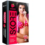 Skore Strawberry Flavoured Condoms, Pack of 10 - Available at AfnoBazar Nepal