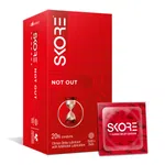 Skore Not Out Climax Delay Condoms, Pack of 20 - Available at AfnoBazar Nepal