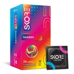 Skore Shades Condoms, Pack of 20 - Available at AfnoBazar Nepal