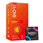 Skore Warm Condoms, Pack of 3 - Available at AfnoBazar Nepal