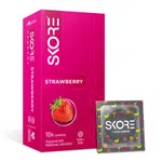 Skore Strawberry Flavoured Condoms, Pack of 3 - Available at AfnoBazar Nepal