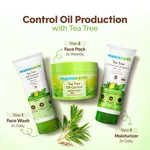 Mamaearth Tea Tree Oil Control Face Pack with Tea Tree & Salicylic Acid for Normal to Oily Skin - 200 g