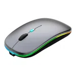 Dual Rechargeable Bluetooth and 2.4G Wireless Mouse 2 in 1 Mouse Type C