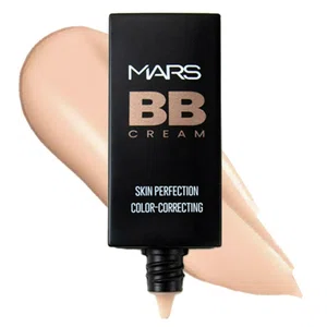 MARS BB Cream Lightweight Foundation | 02 Light | Blendable BB Cream for Women | Colour Correction for All Skin Types (30 ml)
