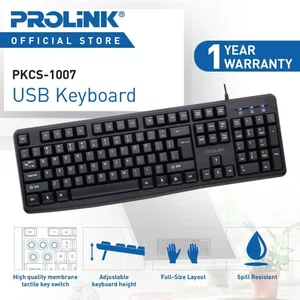 Prolink Classic Wired Keyboard - PKCS1007