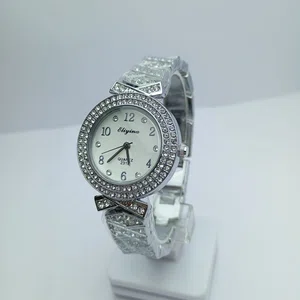 Fashionable  Round Dial Stainless Steel Silver Colour  Waterproof Watch For Women