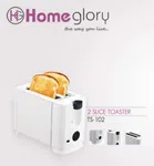 Homeglory 2 Slice Bread Toaster HG-TS102 Toast 2