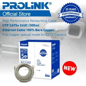 Prolink RJ45 Cat6 Lan Cable - CAT6 23U (Bare Copper)