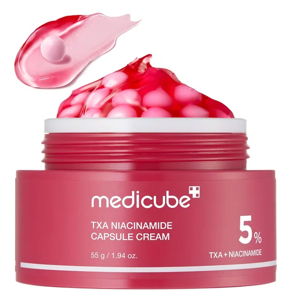 Medicube TXA + Niacinamide Capsule Cream – Dual Radiance Moisturizer (55g)