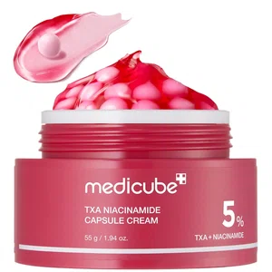 Medicube TXA + Niacinamide Capsule Cream – Dual Radiance Moisturizer (55g)