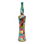 Pattern Handmade Craft Bottle With Light Lamp