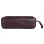 Hammonds Flycatcher Genuine Leather Brown Utility Pouch pencil case