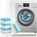 Generic Washing Machine Cleaner Effervescent Tablets - 12 Pcs Set for Drum & Tub Deep Cleaning