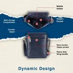 Hammonds Flycatcher Genuine Leather Sling Bag For Men