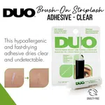 DUO Brush-On Strip Lash Adhesive (White/Clear) - Vitamin Enriched