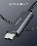 Anker USB-C to HDMI Cable for Home Office 6ft, 4K 60Hz Nylon Braided