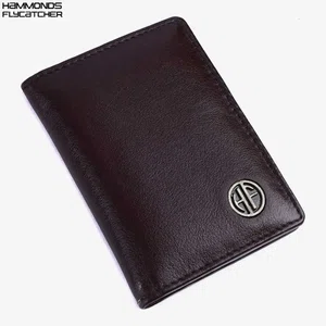 Hammonds Flycatcher Redwood Brown Leather Unisex Rfid Card Holder (Cc601Lnbr)
