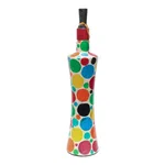 Round Handmade Craft Bottle With Light Lamp