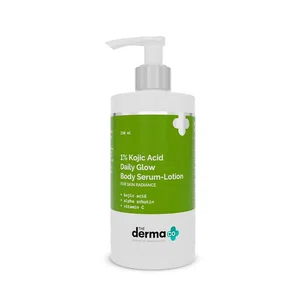 The Derma Co 1% Kojic Acid Daily Glow Body Serum Lotion For Skin Radiance - 250ml