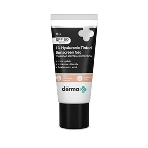 The Derma Co 1% Hyaluronic Tinted Sunscreen- 30g