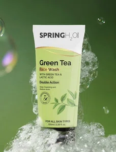 SPRINGH20 GREEN TEA FACE WASH