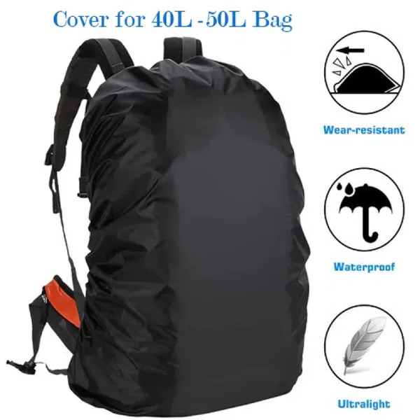 Water Proof Dust Proof Bag Cover 40L-50L