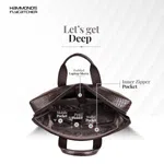 Hammonds Flycatcher Genuine Leather Laptop Bag