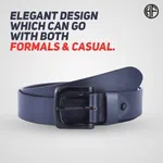 Hammonds Flycatcher Genuine Leather Blue Belt For Men