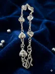 PURE SILVER HEART SHAPE BRACELET FOR WOMEN