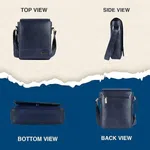HAMMONDS FLYCATCHER Unisex-Adult Genuine Leather Messenger Sling Bag| SB1160