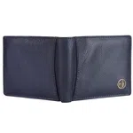 Hammonds Flycatcher Genuine Leather Blue Wallet for Men (HF 592 BNL)
