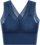 Women\'s Breast Wrap Ultra-fit Sports Bra Plus Size Lace Underwear Sexy Deep V Corset Ladies Tube Top Breathable Lingerie
