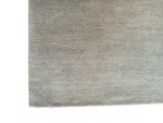 Hand Knotted/Handmade Nepali Woolen Carpet/Silver Color/60 Knots/ 4.10 Ft x 5.94 Ft