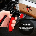 Adjustable Hand Grip Strengthener|Adjustable Resistance (5kg-40kg)| Hand Exercise Equipment for Forearm Exercise, Finger Exercise Power Gripper Unbreakable Grip