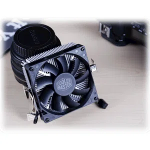 AMD A30 CPU Fan - AM4 Socket, Copper Contact Point, Aluminum Design