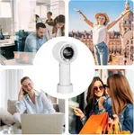 Mini HandHeld Turbo Fan Upto 100 Gear Speed,Upto 6 Hours Backup