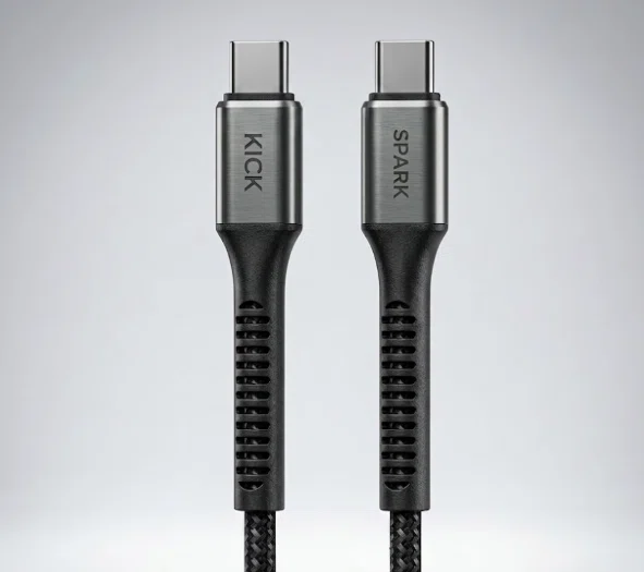 Kick Spark 100W USB-C to USB-C Cable
