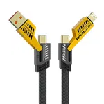 4 in 1 Multifunction Charging Cable Type C USB PD 65W Fast Charging for Phone, Tablet, Laptop