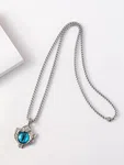 Devil Eye Pendant Necklace for Men/Boys - Stainless Steel