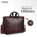 Hammonds Flycatcher Unisex Genuine Leather Bag - Messenger Leather Bags | Laptop Bags For Men And Women |