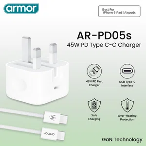100% Original Armor AR-PD05s – 45W GaN PD Type-C Charger