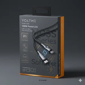 100% Original Voltme 100W Powerlink USB-C to USB-C Fast Charging Cable