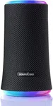 Anker Soundcore Flare 2 Bluetooth Speaker with 360° Sound, Adjustable EQ, 12 Hour Playtime, IPX7 Waterproof