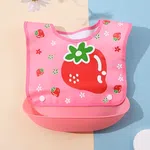 2 Pcs Waterproof Silicone Baby Feeding Bib Set with Crumb Catcher/Lyare