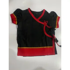 Newari Traditional Baby Boarder Chaudandi Half Sleeves 1 Pcs