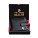 Hammonds Flycatcher Genuine Leather Black Wallet For Men